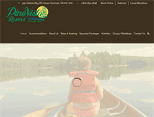 Tablet Screenshot of pinevista.com